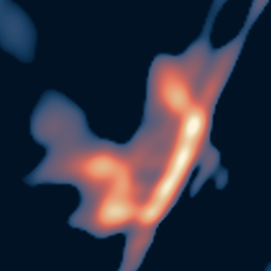 Dirty image of 3C 75