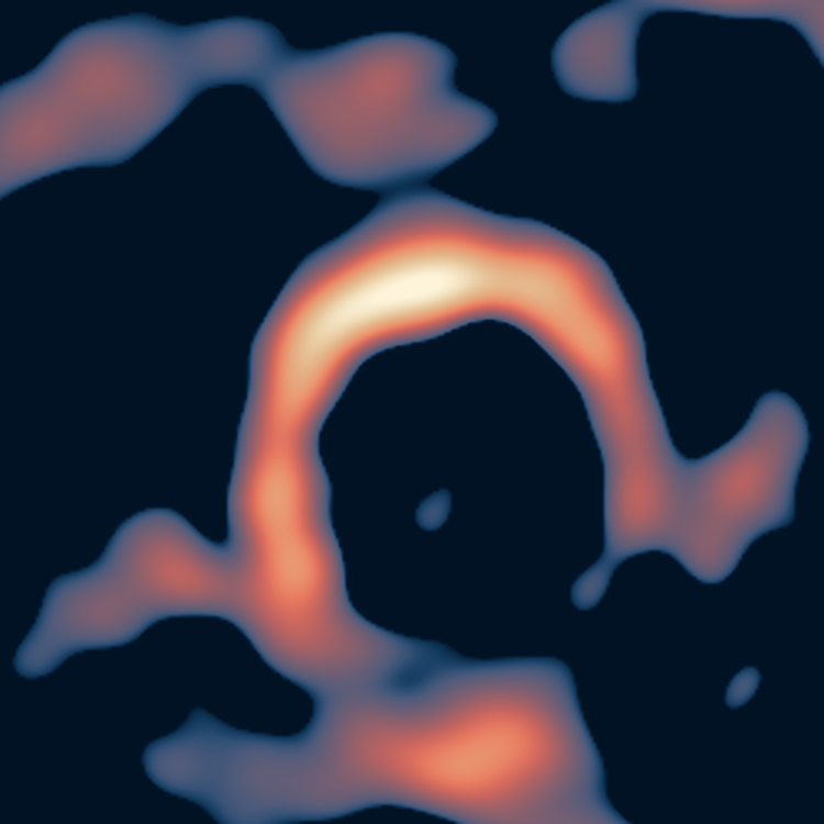Dirty image of HD 142527