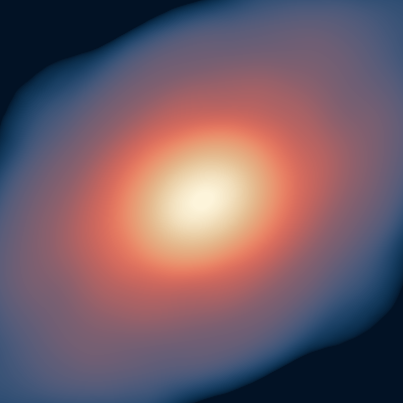 Dirty image of HD 163296
