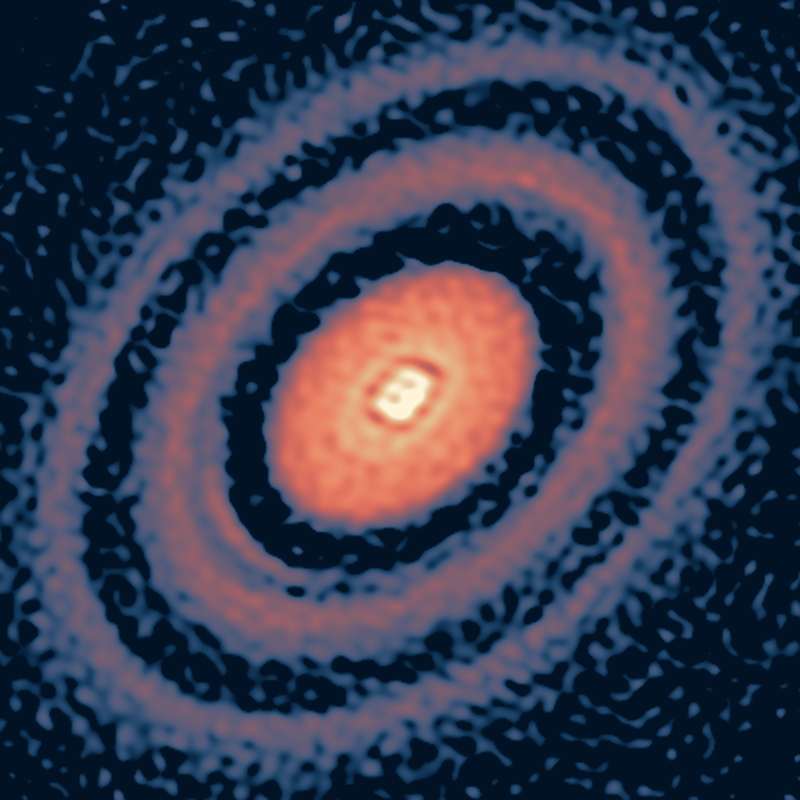 Pyralysis reconstruction of HD 163296