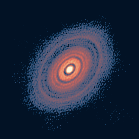 Pyralysis reconstruction of HL Tau